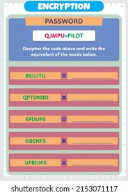 This worksheet has been prepared in order to enable students to solve the passwords and reach the result. The student who solves the password will find the hidden words.