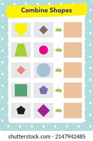 This worksheet is a pattern completion activity. Correct ordering of objects is required.