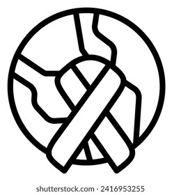 This World Cancer Day icon is suitable for Cancer, World Cancer Day, disease, cancer survivor etc.

