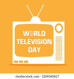 this is a world television day Template 