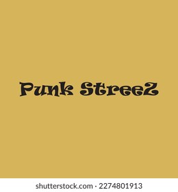 This is Writing Punk StreeZ vector design
