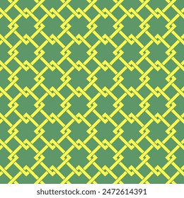 This is a yellow rhombus trellis pattern background, suitable for use as a background for banners, posters, flyers, advertisements, wrapping paper, jerseys and others.