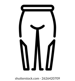 Este icono de pantalones de yoga es adecuado para Yoga, Mindfulness, estilo de vida saludable, etc