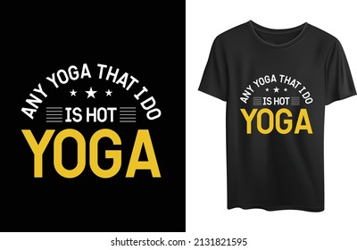 This is a Yoga Typography Vector Design. You can use this anywhere you want