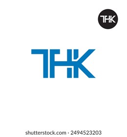 THK Logo Letter Monogram Design