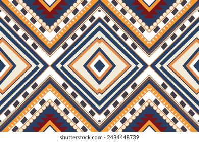 thnic design pattern sarong pattern geometric design geometric pattern embroidery blue orange white red Textile prints fabric patterns pillows carpet curtains blankets bed sheets wallpapers surface