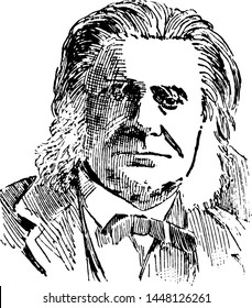 Thomas H. Huxley, vintage illustration