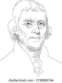 Thomas Jefferson - third US president