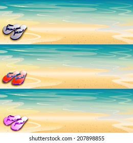 thong banner set