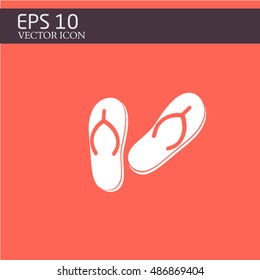 thongs Icon Vector.