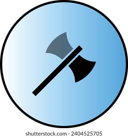 diseño único de icono thor ax