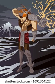 thor norse mythology god of thunder