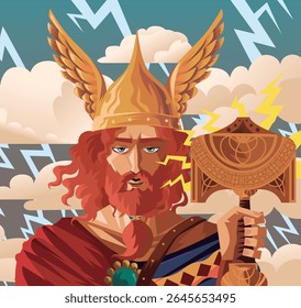 thor norse mitologia deus do trovão