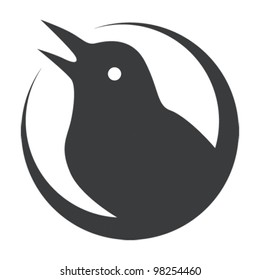 thorn bird vector