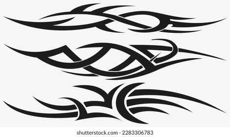 Thorns Tattoo Sticker For Arm Vector Artwork