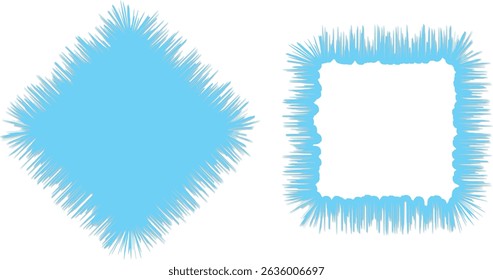 Thorny Comic Color burst. Pop art retro vector Illustrator.