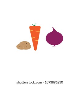 Those are the example of vector vegitables
