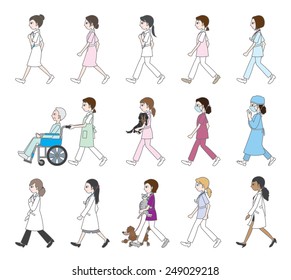 Those Who Are Walking / Doctor Nurse