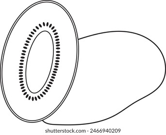 para aquellos de ustedes que están buscando materiales para hacer libros para colorear para niños. Esta imagen es adecuada para usted. un simple kiwi
