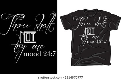 Thou shall not try me, Mood 24:7 Shirt, Gift Shirts, Not try me shirt, Thou shall Shirt, Cute gift shirts, funny gift tshirts, Mom Wife Mama