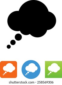 Thought bubble icon