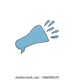 Thought frame. Speech bubble. Dream cloud. Talk balloon. Quote box.  Hand drawn vector illustration icons.  
