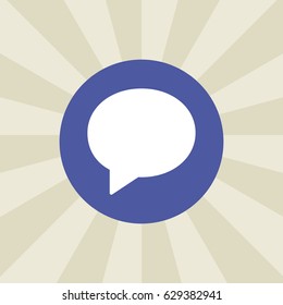 thought icon. sign design. background