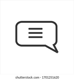 thought icon, vector created using eps10