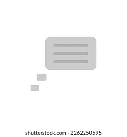 Icono de reflexión. Ilustración vectorial en un fondo blanco.