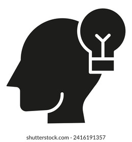 Thought Leadership icon line vector illustration