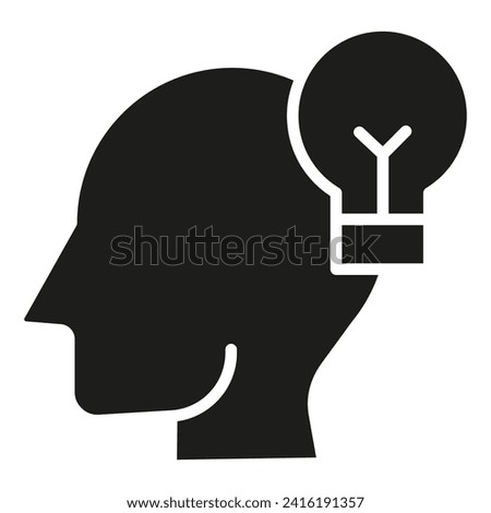 Thought Leadership icon line vector illustration