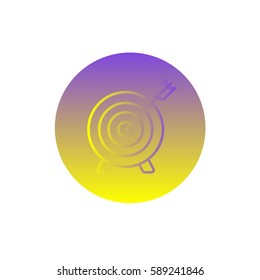 Thought right on target metaphor