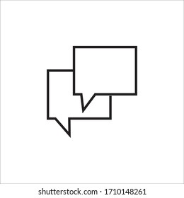 pensamientos en forma de cuadrados, abstracción, meditación, ilustración vectorial

