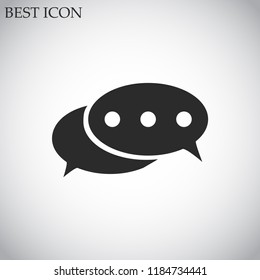 thoughts vector icon 10 eps