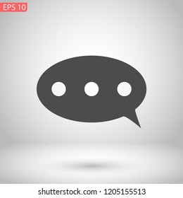 thoughts vector icon 10 eps