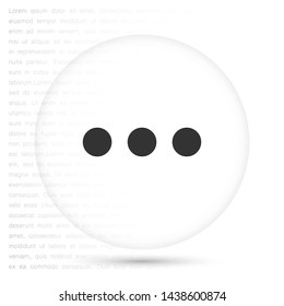 thoughts vector icon 10 eps , Lorem ipsum Flat design