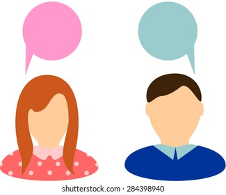 thoughts of the woman and the thoughts of men