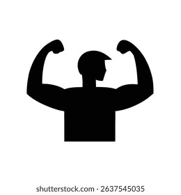 Thousand Stronger Icon – Bold Symbol of Power and Unity Isolated on White Background