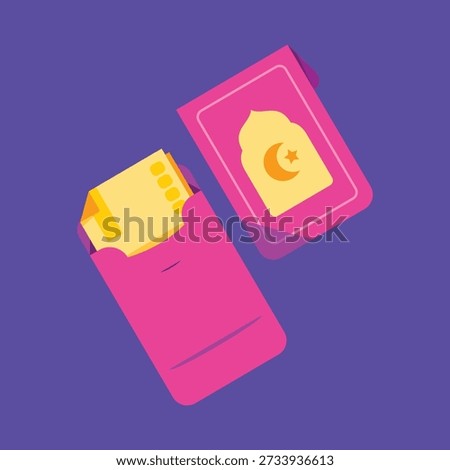 THR (Holiday Allowance) envelopes, or Eid envelopes, are special containers, usually uniquely designed and Islamically inspired, used to distribute cash as gifts to children, family, or coworkers during the Eid al-Fitr celebrations. This tradition symbolizes sharing happiness and is often referred to as "salam tempel" (sticking greetings).