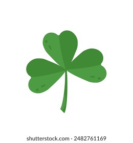 thre leaf clover - vector illustration	