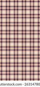 Thread background plaid pattern, grand tartan vector fabric. Relief seamless texture check textile in orange and dark colors palette.