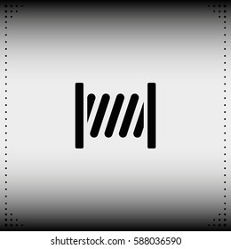 Thread or cable spool icon.