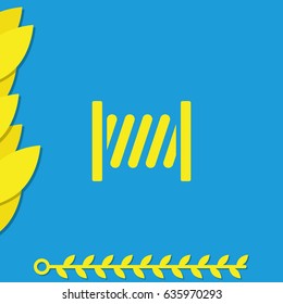 Thread or cable spool icon.