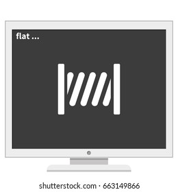 Thread or cable spool icon.