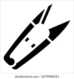 Elemento De Ícone De Cortador De Thread Para Design