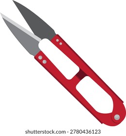 Thread cutter, stitch remover vector.
