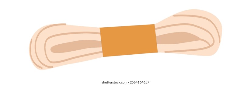 Thread floss for embroidery vector illustration