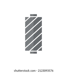 Thread grey flat vector icon