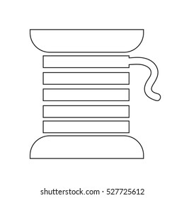 Thread icon illustration design