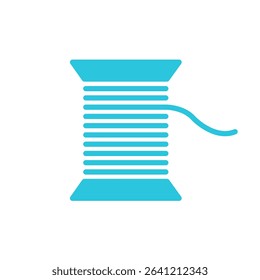Thread icon, isolated on white background